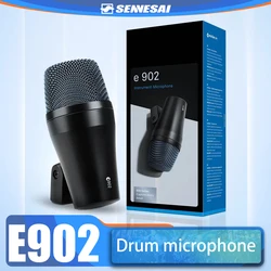 E902 Drum kit Percussion Drum Performance Evening Instrument Pickup Dynamic Microphone, Chorus Microphone, Kick Drum Micropho