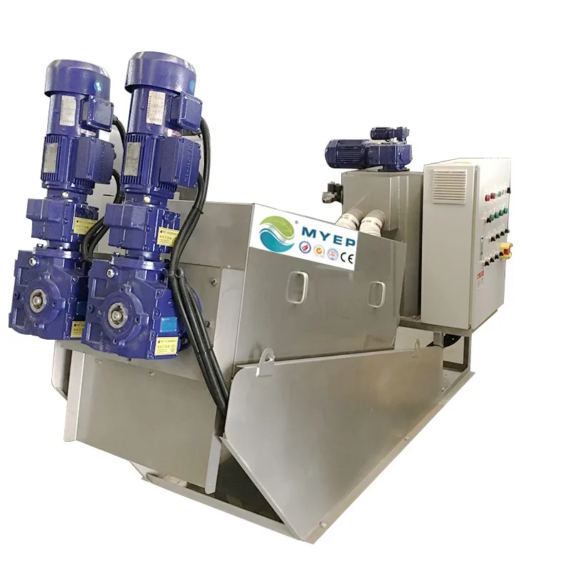 Macchina per il disidratatore per l'idratazione dei fanghi delle piante per il trattamento delle acque reflue dell'acqua potabile