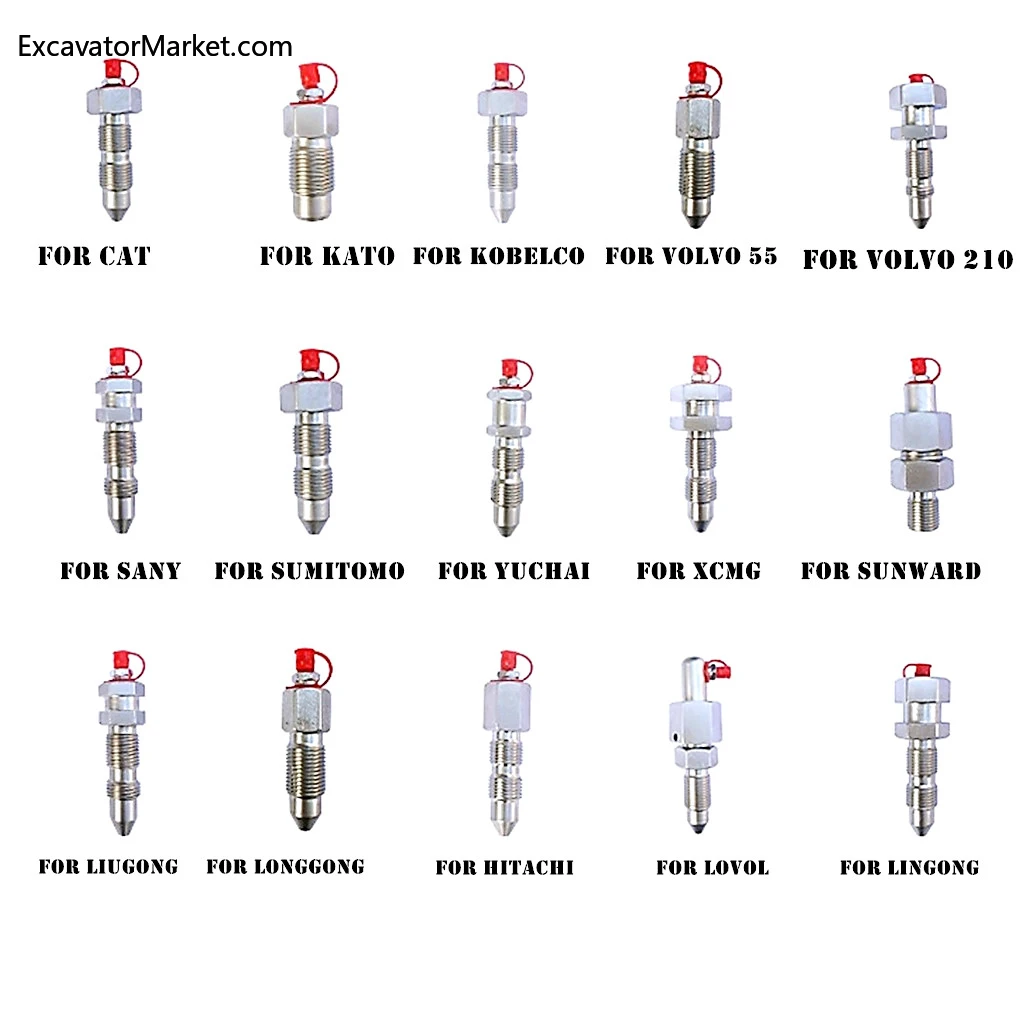 

For Hyundai Komatsu Volvo Sany Cat JCB Sumitomo Kato Hitachi Kobelco Doosan Daewoo Excavator Stainless Steel Tip Chain Nozzle