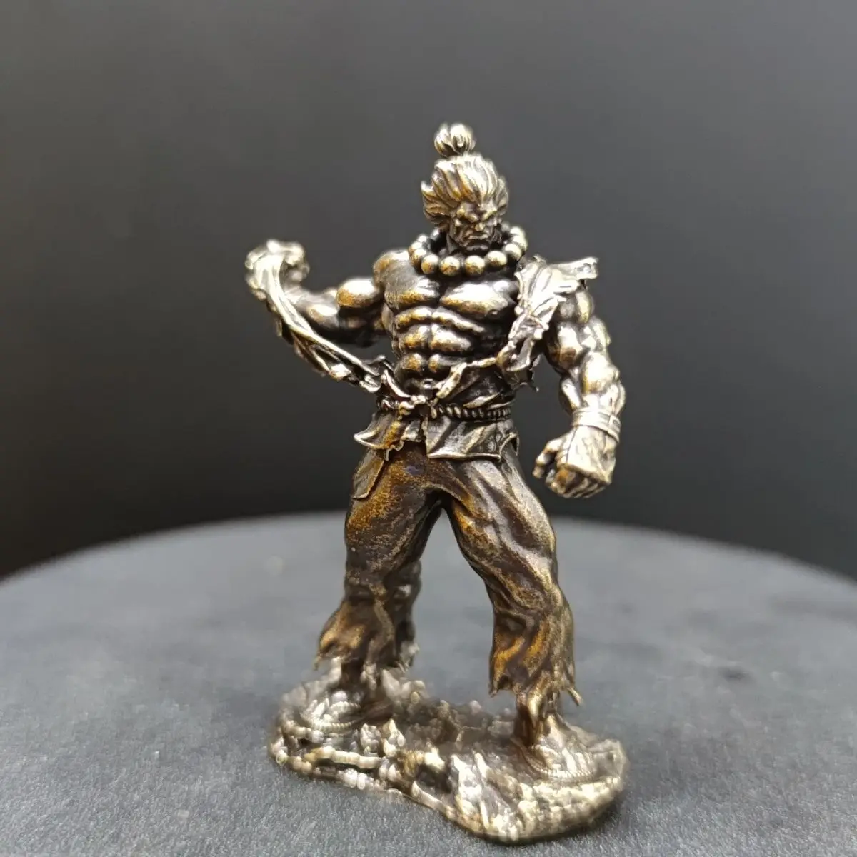 62mm Pure Copper Soldier Figurine Desktop Ornaments Figurines Models Collectible Gifts