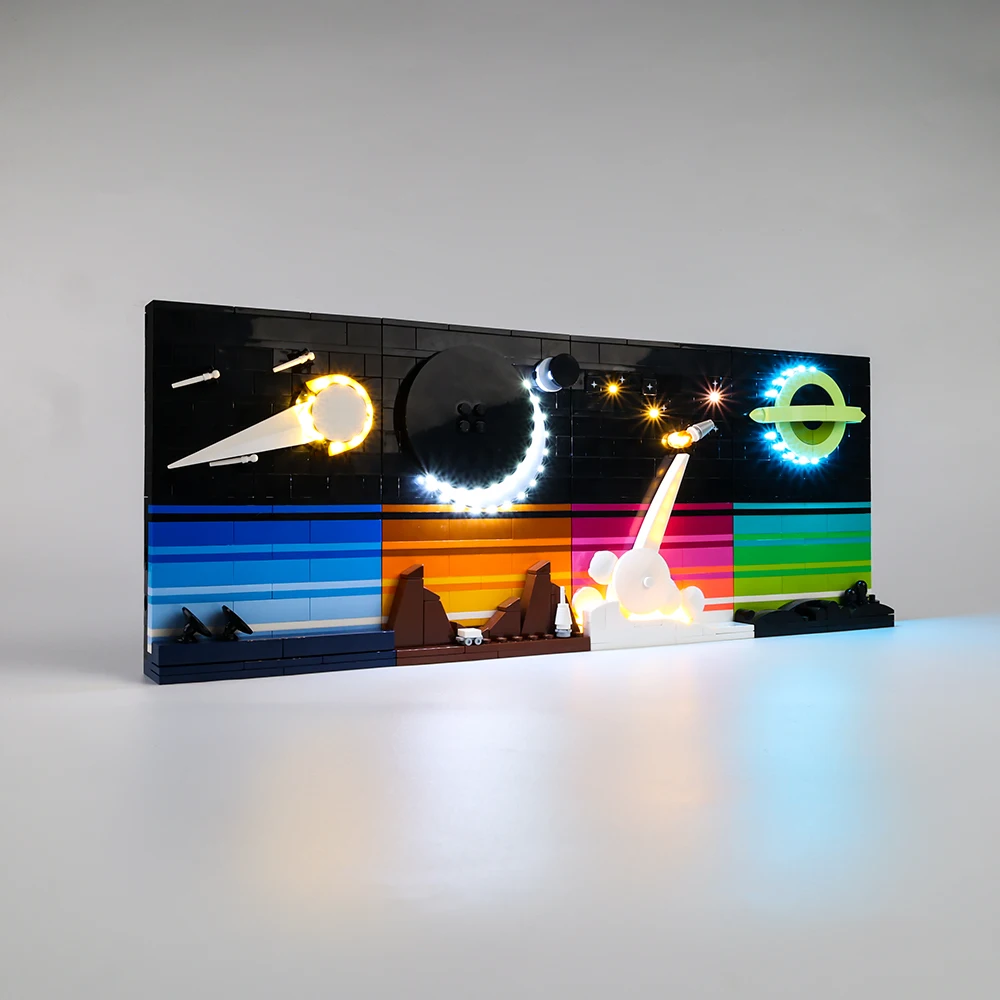 EASYLITE LED Kit For 21340 Ideas Tales of the Space Age Building Blocks Bricks Toys Gift Lamp Light Set No Model