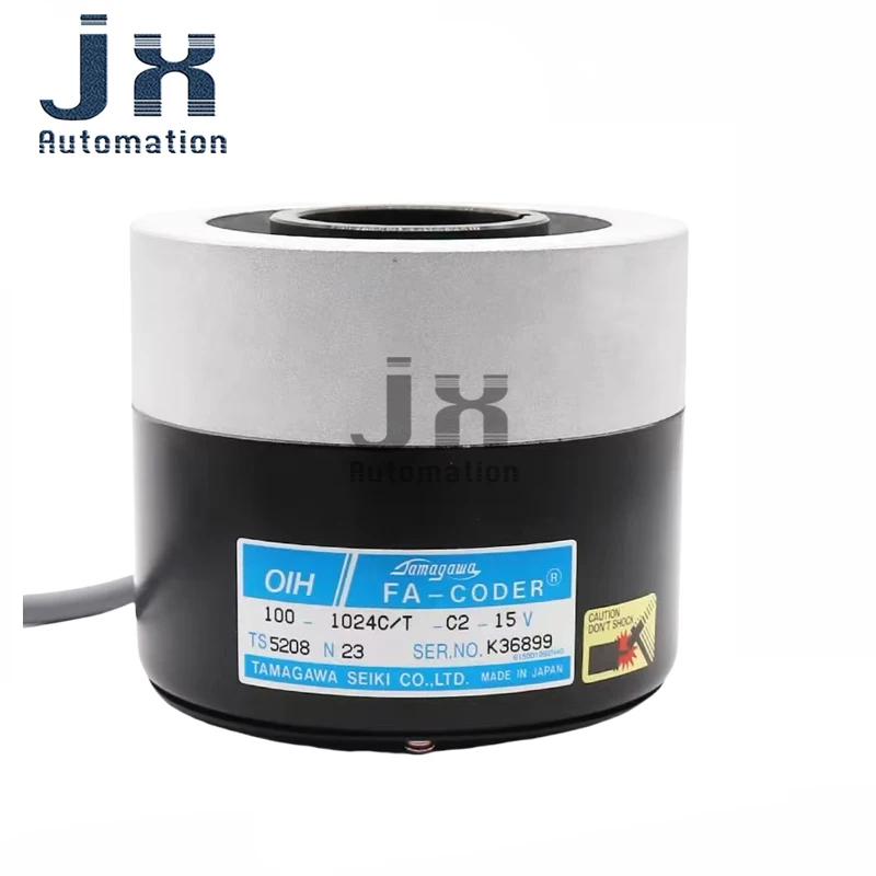 1024P/R Tamagawa Rotation Encoder DC5V Outer Diameter 100mm Inner Diameter 40mm Hitachi Elevator Encoder TS5208N23