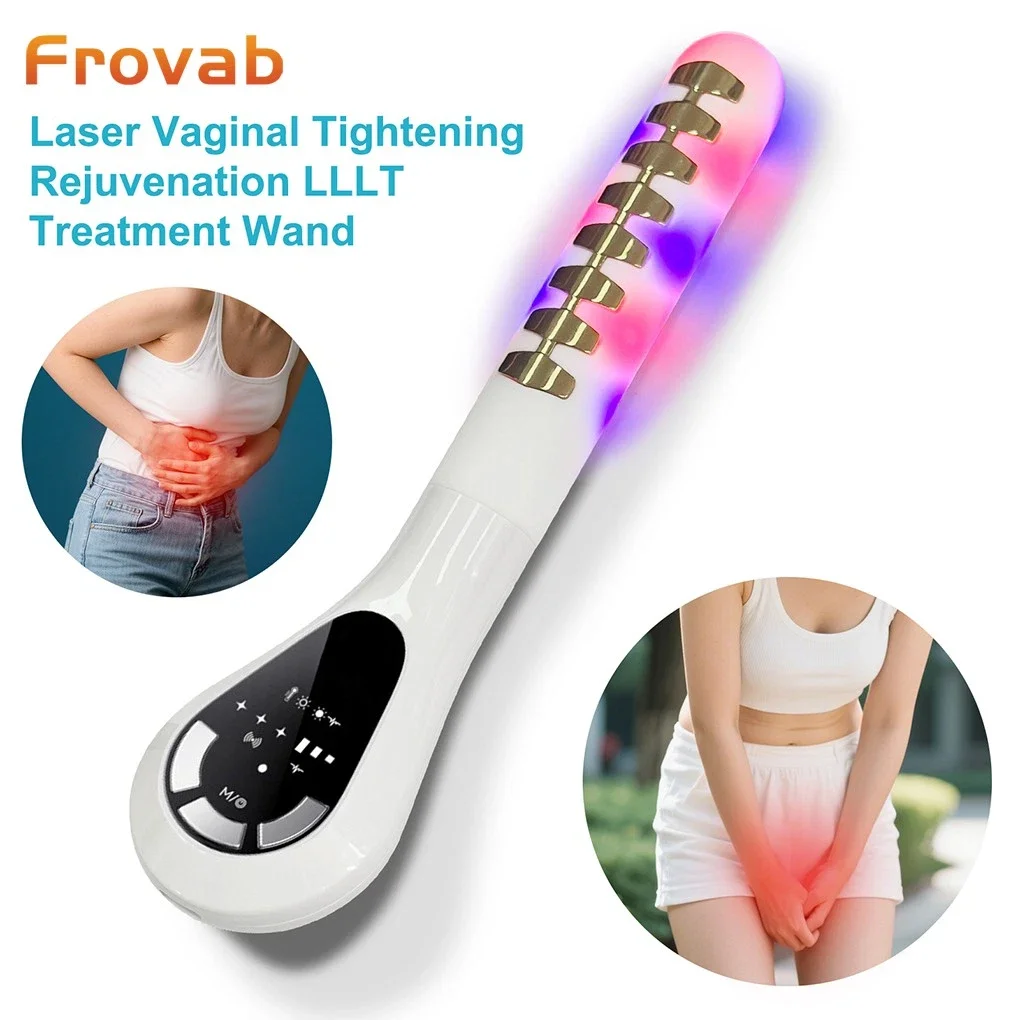 

Electrical Kegel Trainer Pelvic Floor Muscle Stimulator Light Therapy for Vaginal Tightening Postpartum Incontinence & Vaginitis