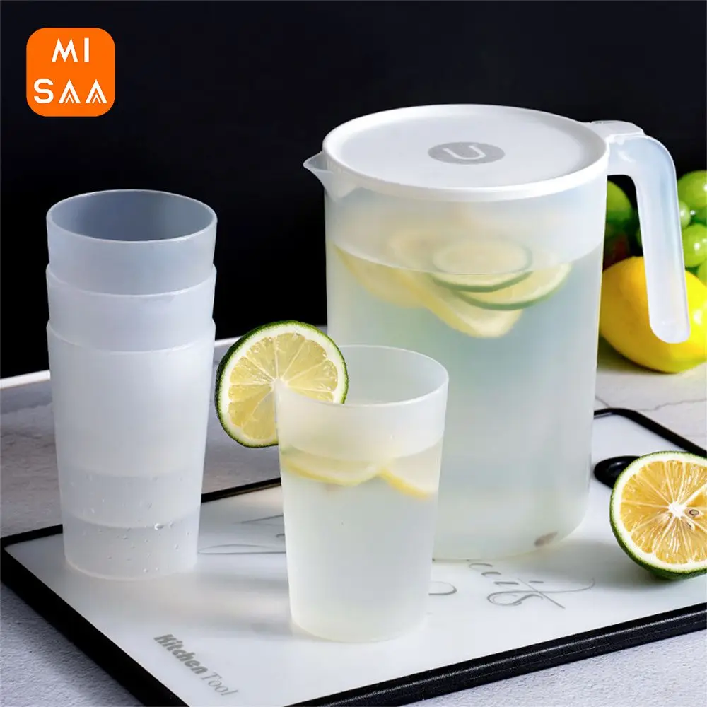 Juice Pitcher Large Capacity Heat-resistant Kettle Set Teapot Durable Practical And Safe Beverage Storage Container