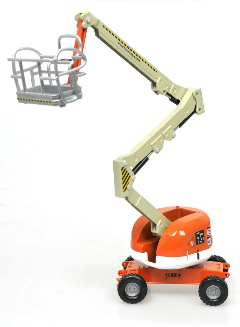 

New product alloy 1:50 aerial work vehicle model high quality metal engineering vehicle Exquisite model toys