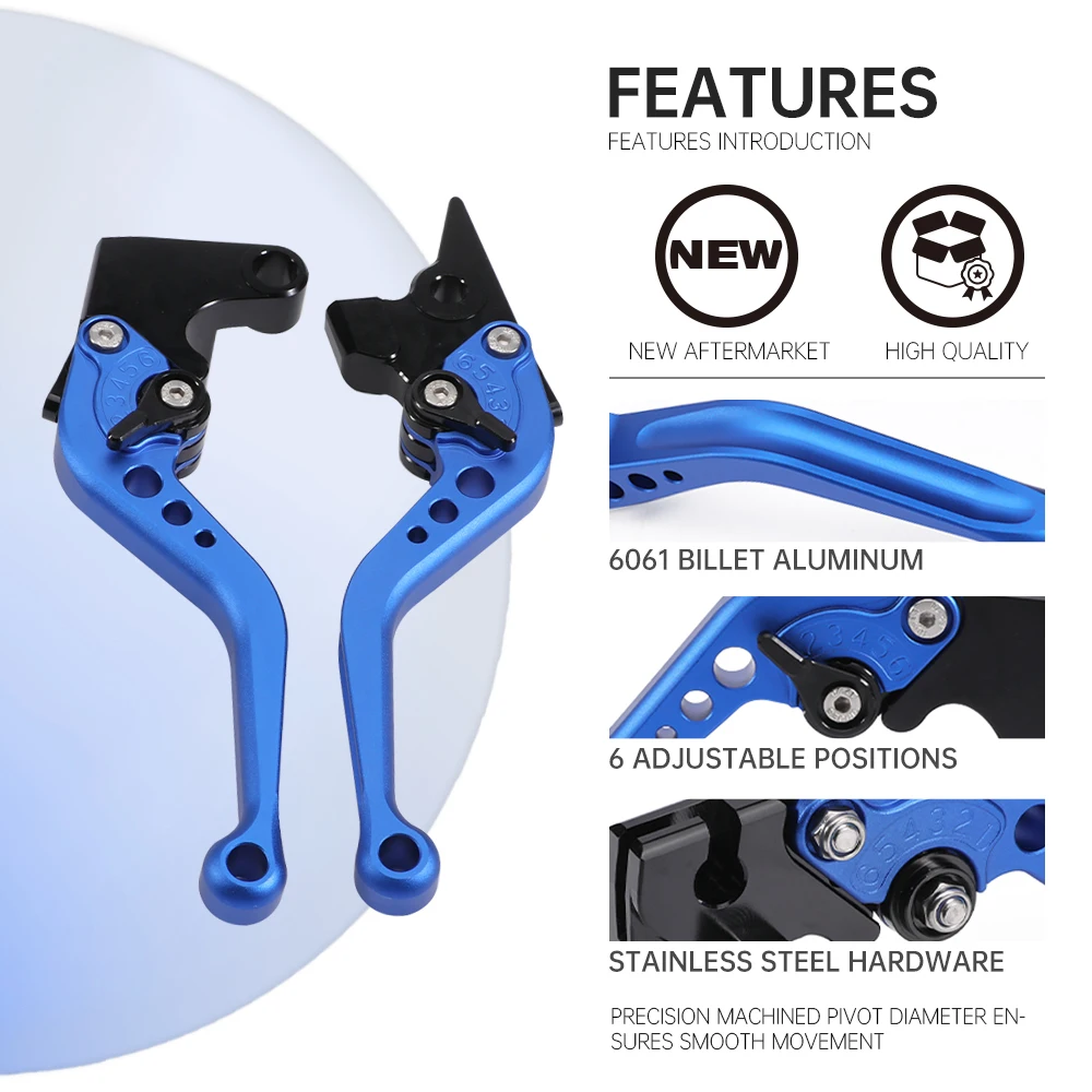 Krótkie/długie dźwignie sprzęgła/hamulca do hondy CB600F CB900F HORNET CBR900RR CBR600 F/F2/F3/F4/F4i CBF600 N/S motocykl regulowany