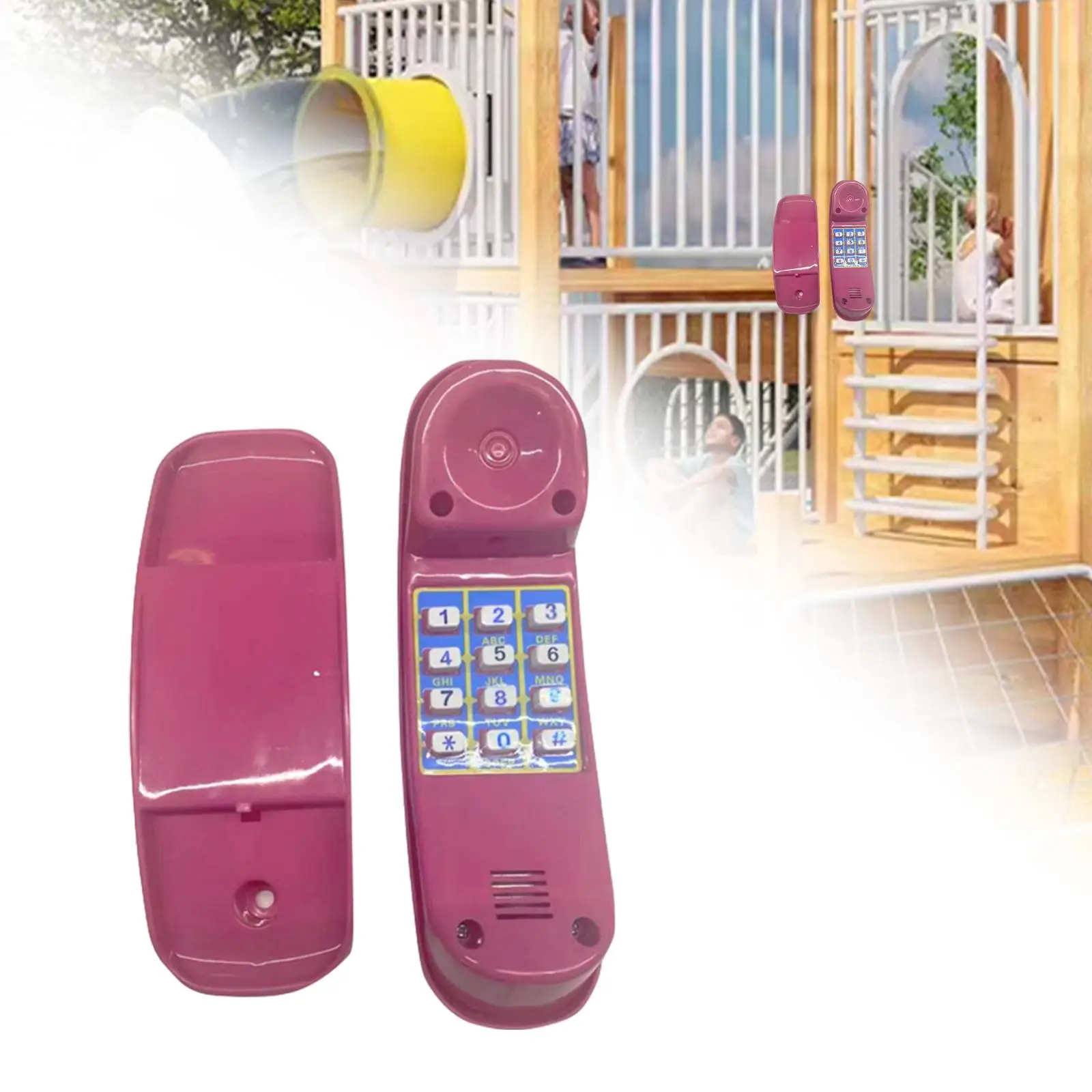 Jeu de balançoire pour enfants, jouets de téléphone, semblant de jouer, tout-petits, enfants