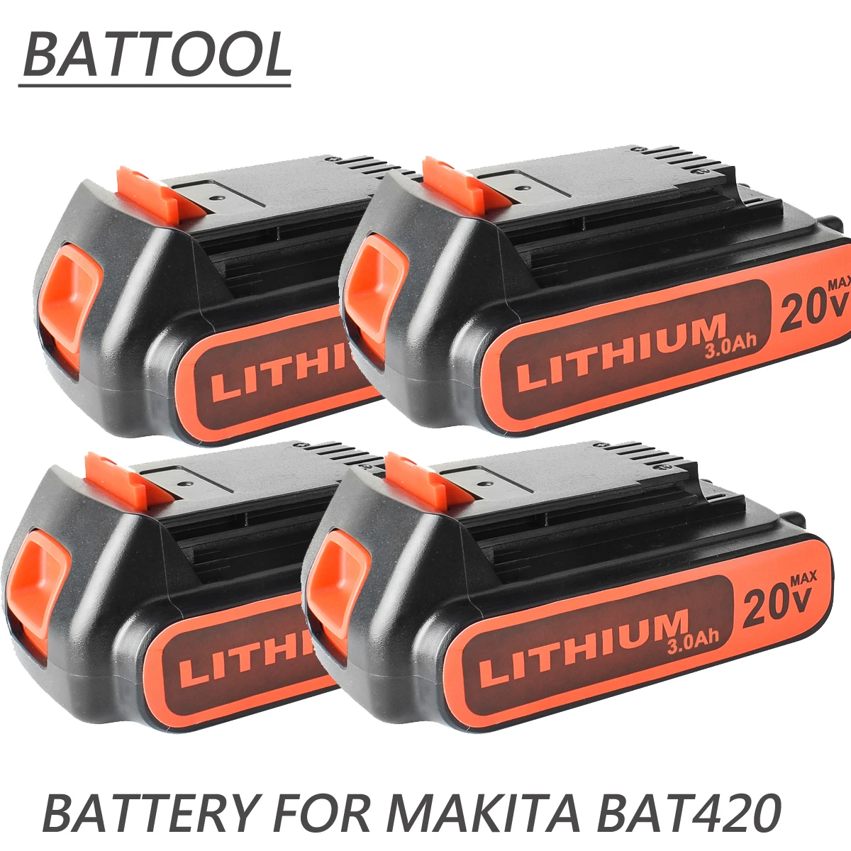 Akumulator 18V/20V 3000mAh akumulator litowo-jonowy bateria zastępcza do baterii BLACK & DECKER LB20 LBX20 LBXR20