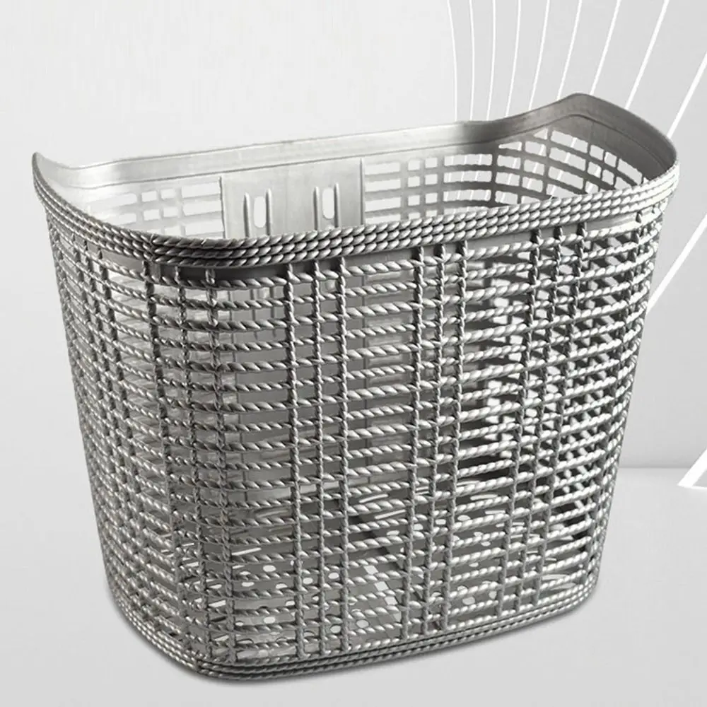 

High Quality Plastic&Steel Electric Bike Basket D-shaped 10 Styles Bicycle Food Storage Plastic&Steel Basket Cycling Accessories
