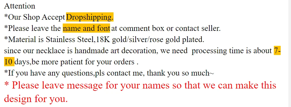 Personalised Gold Name Necklace with Box Chain  Custom Name Necklace Handmade Jewelry Personalised Birthday Gift for Her Mom