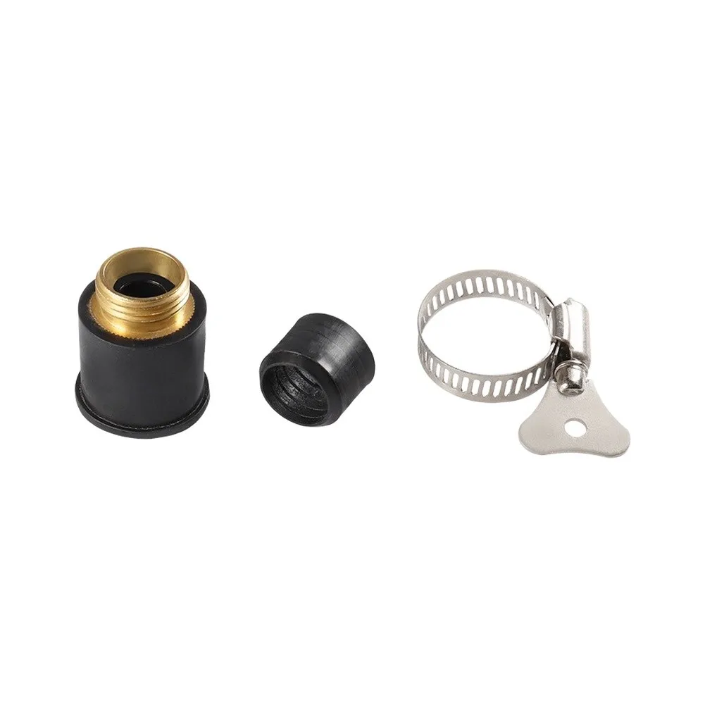 1/2in Faucet Adapter Brass Construction for Washing Machine Garden Hose Pressure Washer and Flower Watering Use