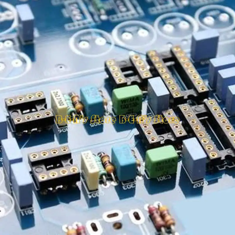 Y1AD 10pcs AntiStatic IC Test Base Reduces Failure Rate To 0.1% DIP8 IC Socket For Sensitive Electronic Component Protections
