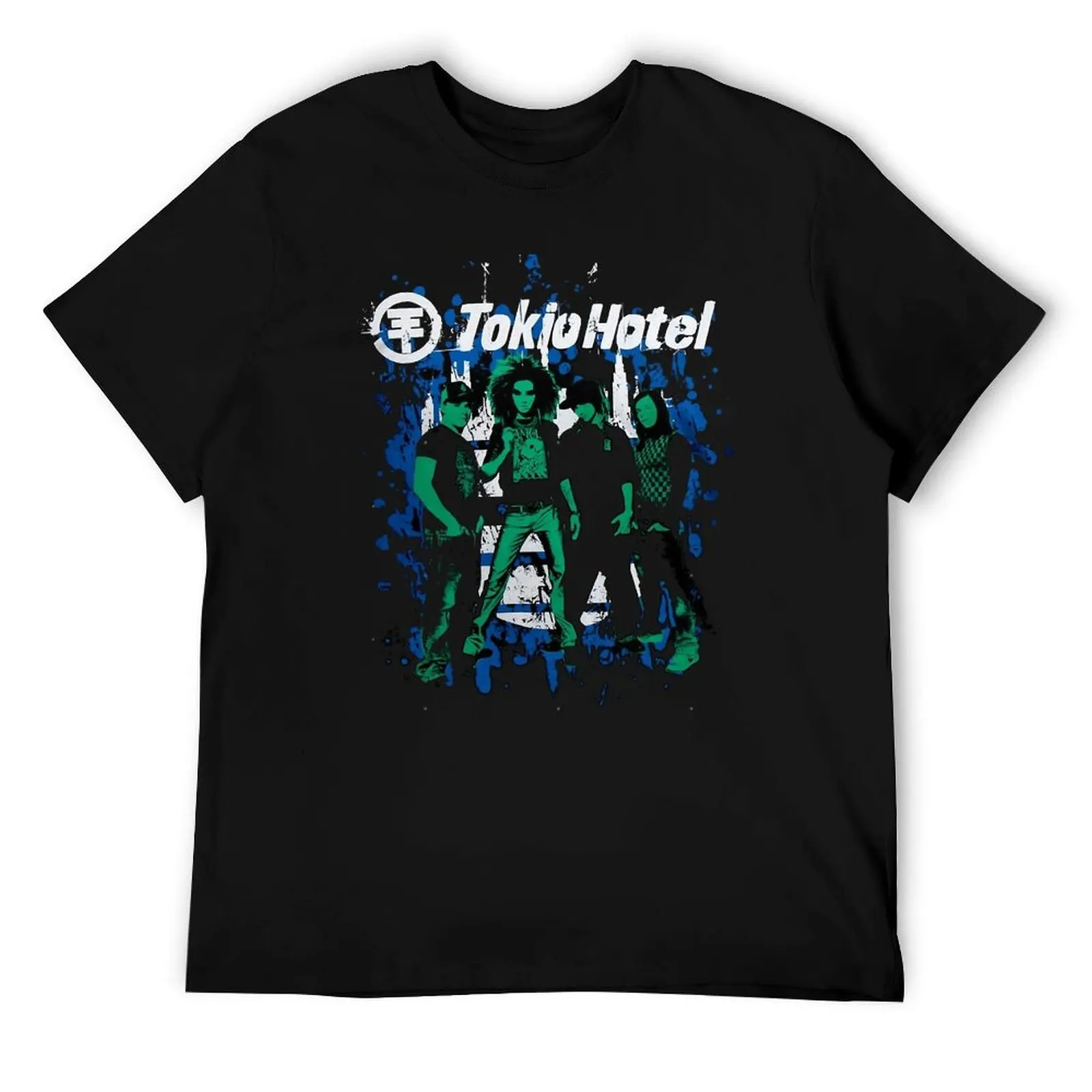 

Tokyo Hotel Bill Kaulitz rock band T-Shirt man t shirts for men t shirts cotton 100% g man t shirts for men T-Shirt