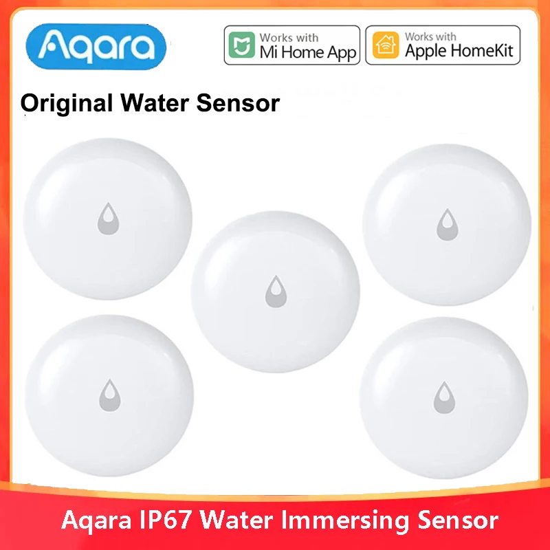 Aqara Water Immersing Sensor IP67 Zigbee Flood Water Leak Detector Smart Alarm Security Soaking Sensor For Xiaomi Home Homekit