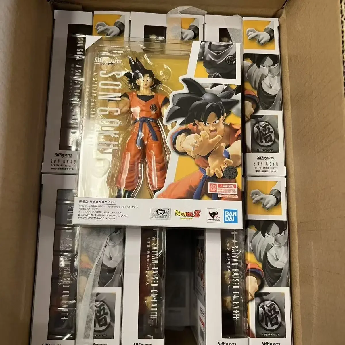 

Bandai SHF Sharu Games Super Saiyan Full Power Earth Black Hair Sun Wukong Agent Версия