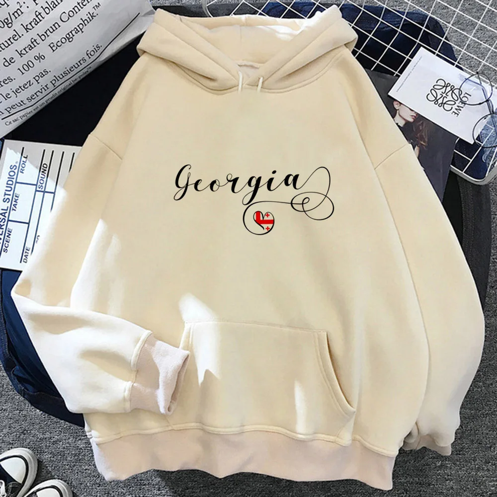 

Georgia hoodie streetwear comic athleisure patterned elegant manga teen sweatshirts hoddie funny elegant modern style