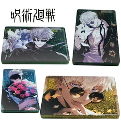 Jujutsu Kaisen Quicksand card fai da te Satoru Gojo occhiali da sole petting rose carte da collezione per natale regali di compleanno ornamenti