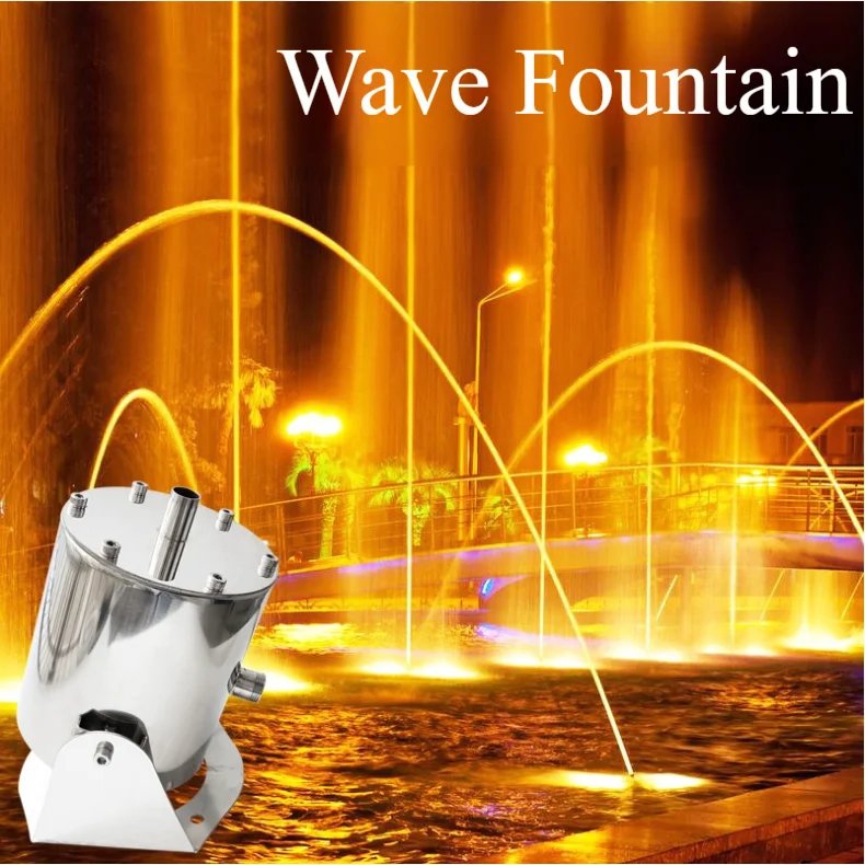 Sparkling Jet Fountain Nozzle, Dancing Water Spray Head for Glassy Spring Outdoor Landscape