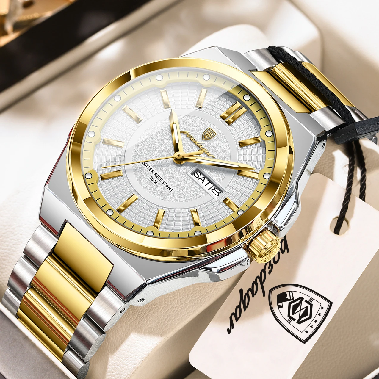 Men's Stylish Waterproof Luminous Casual Watch