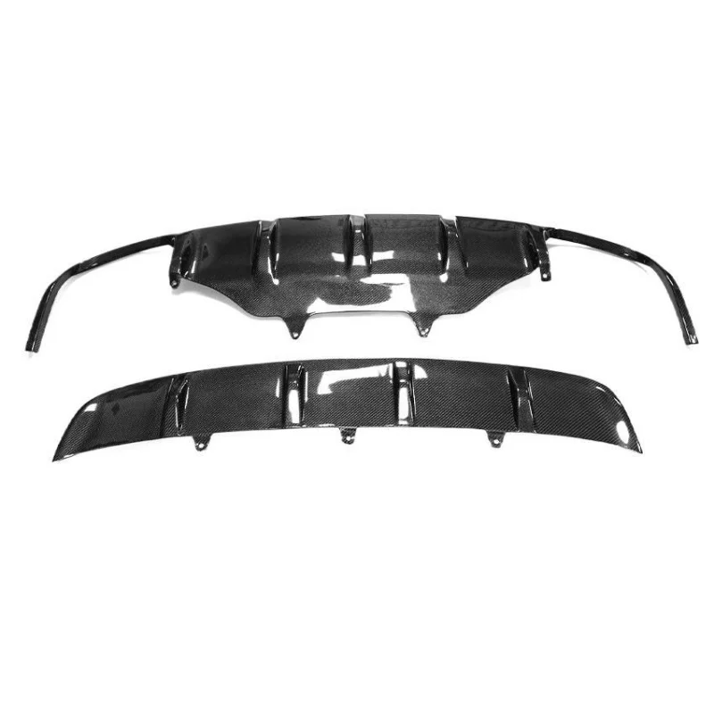 

Suitable Carbon Fiber Front and Rear Lower Skirts Exterior Modification parts