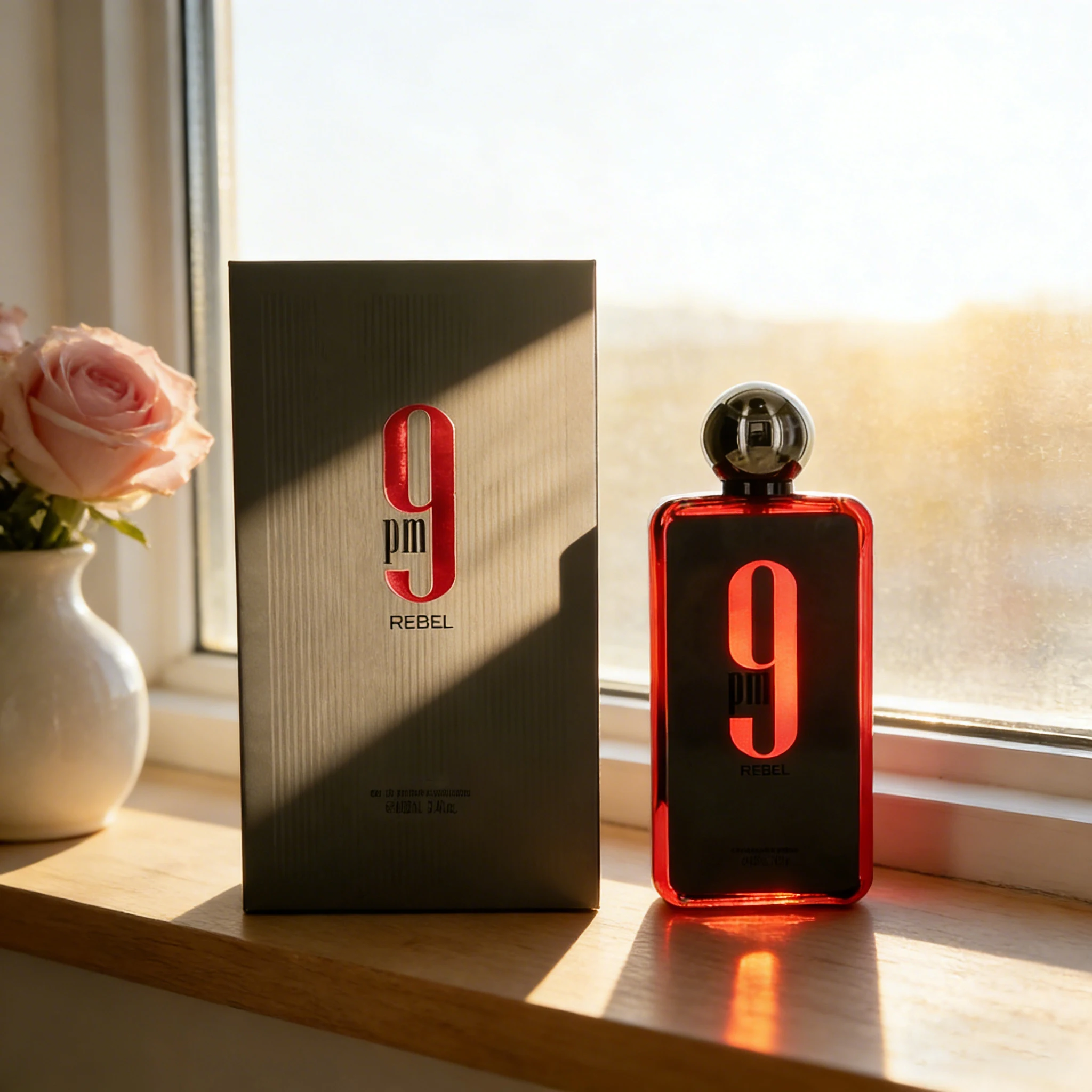 

9 P.M Red Neutral eau de toilette spray, 3.4 oz (100ml) natural fragrance, lasting fragrance