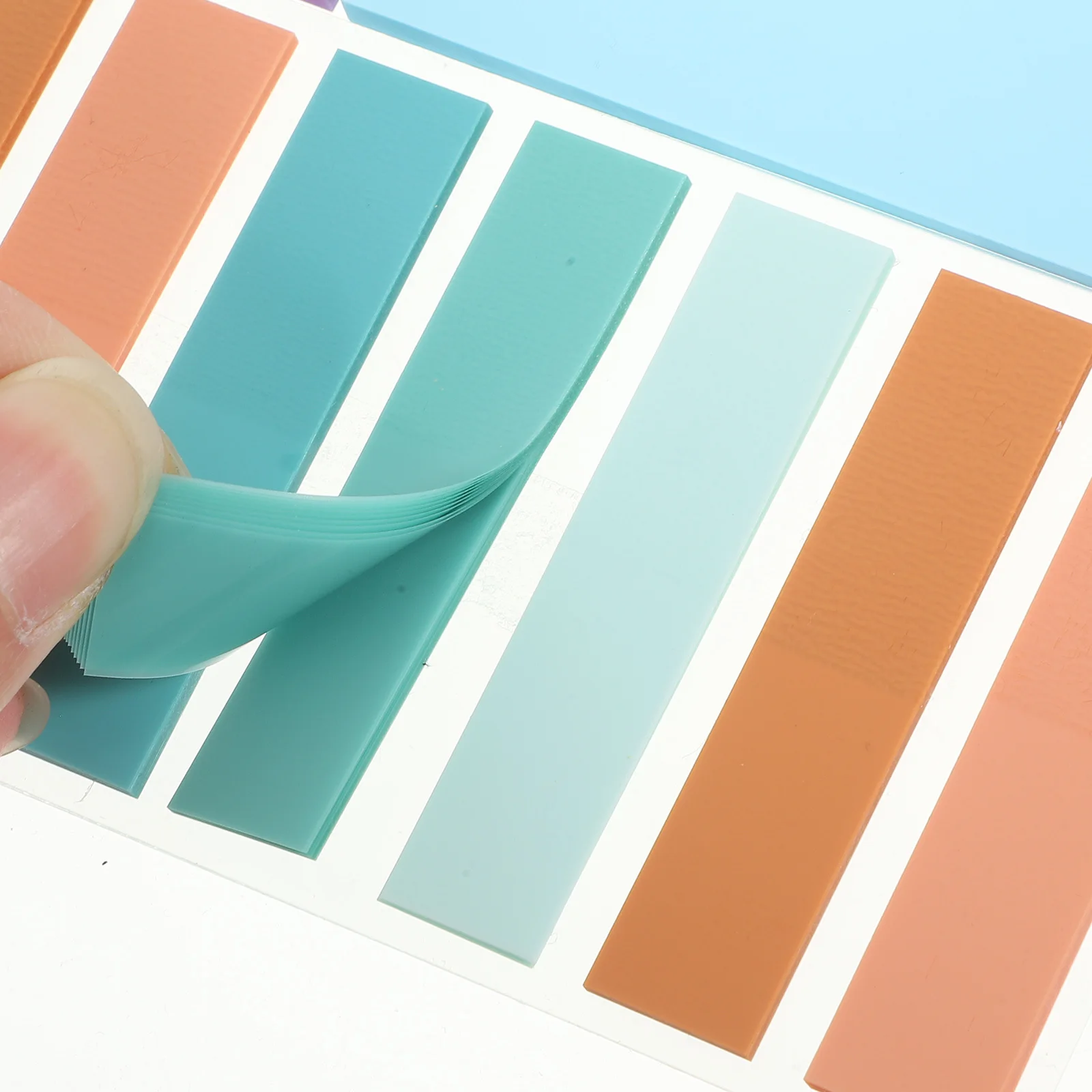 

500Pcs Adhesive Note Stickers Office Memo Pads Tearable Paper Portable Simple Design Daily Use Memo Pads Note Sticker