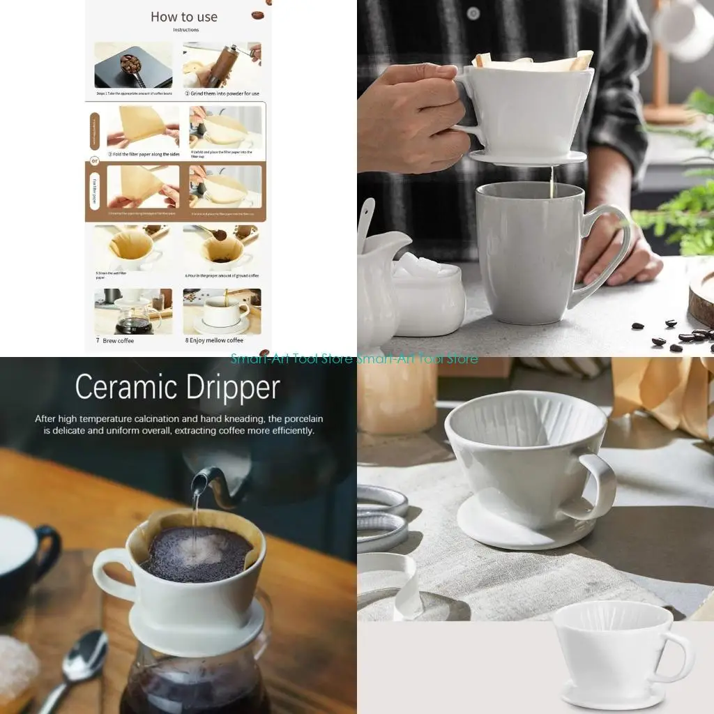 

E1PB Ceramic Coffee Filter Cup Mulare Filter