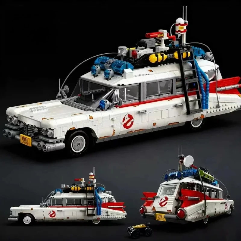 

Disney Creative 10274 Ghostbuster Ecto1 Building Blocks Car Model Toy For Kids Adults Halloween Christmas Party Gifts