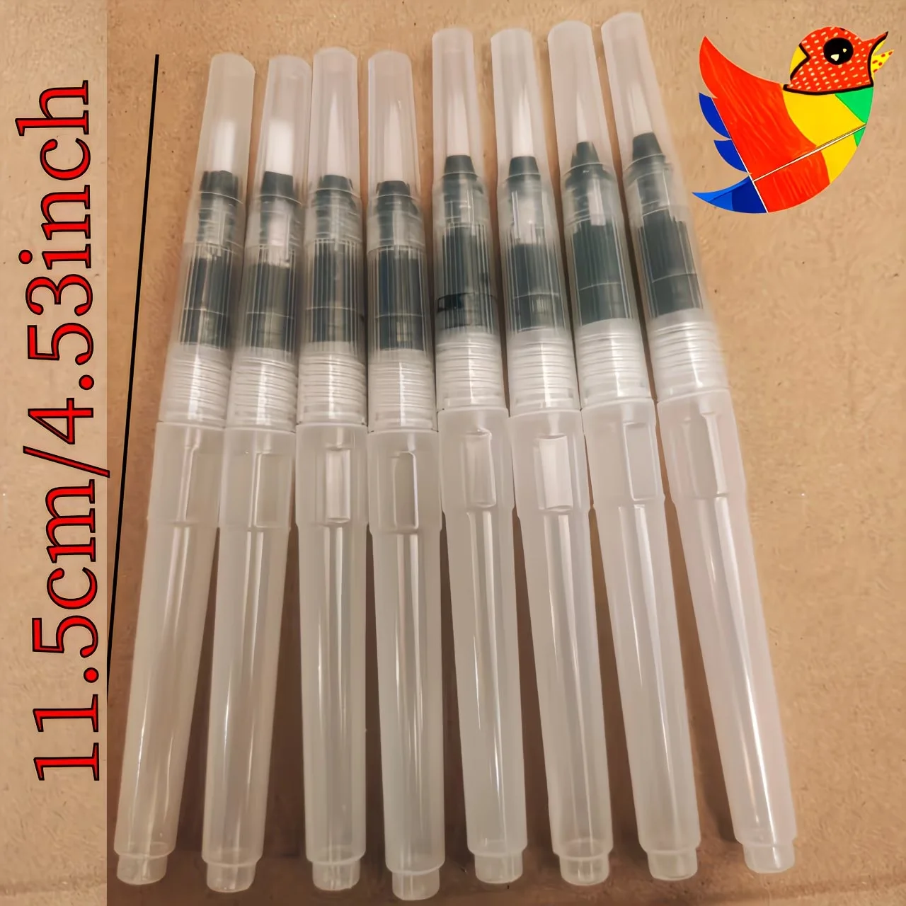8PCS Refillable Water Brush Pe - Body Brush 评论和价格