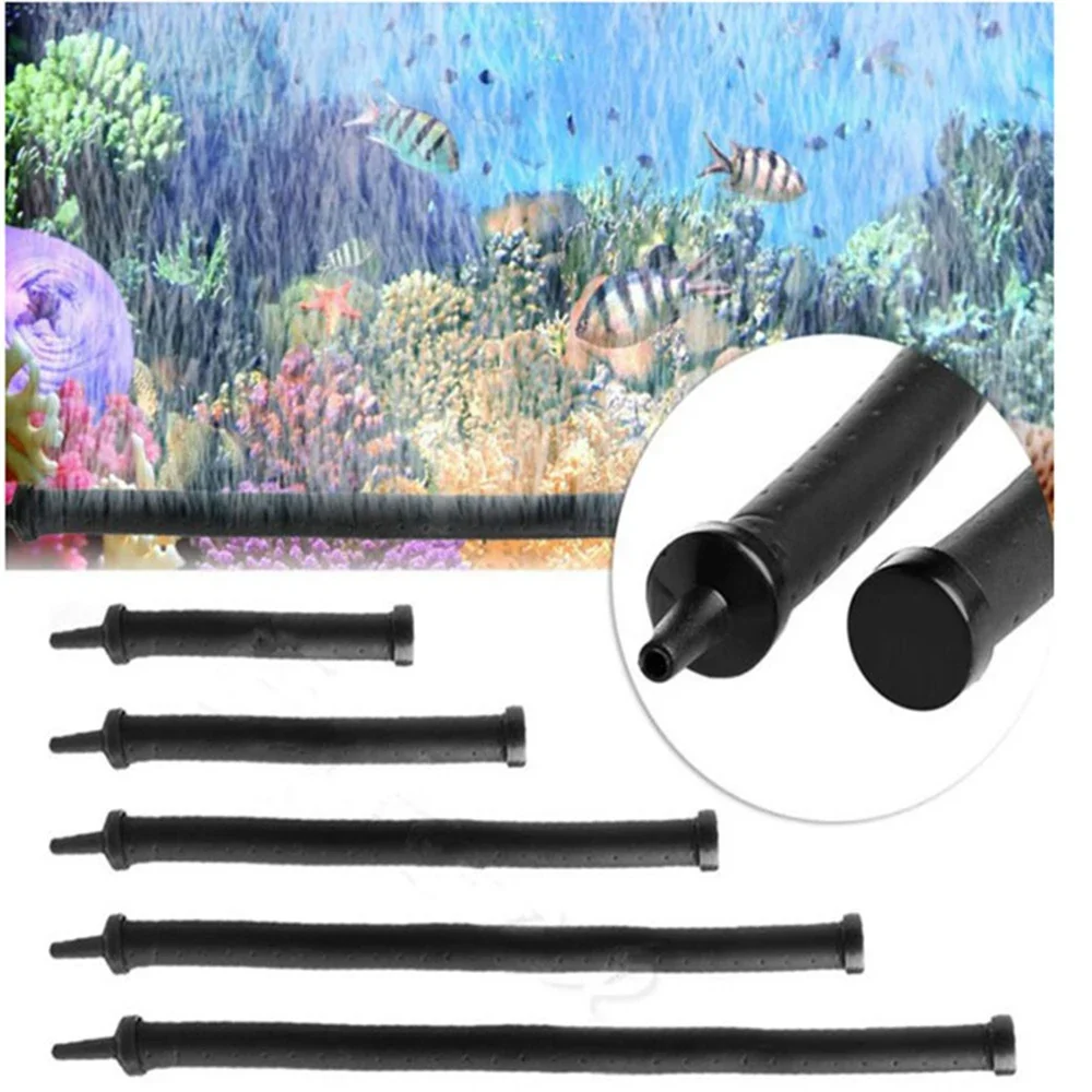 

20cm~105cm Aquarium Air Stone Bubble Wall Aeration Tube Hose Fish Tank Pump Hydroponic Oxygen Diffuser Tube Aquarium Accessories