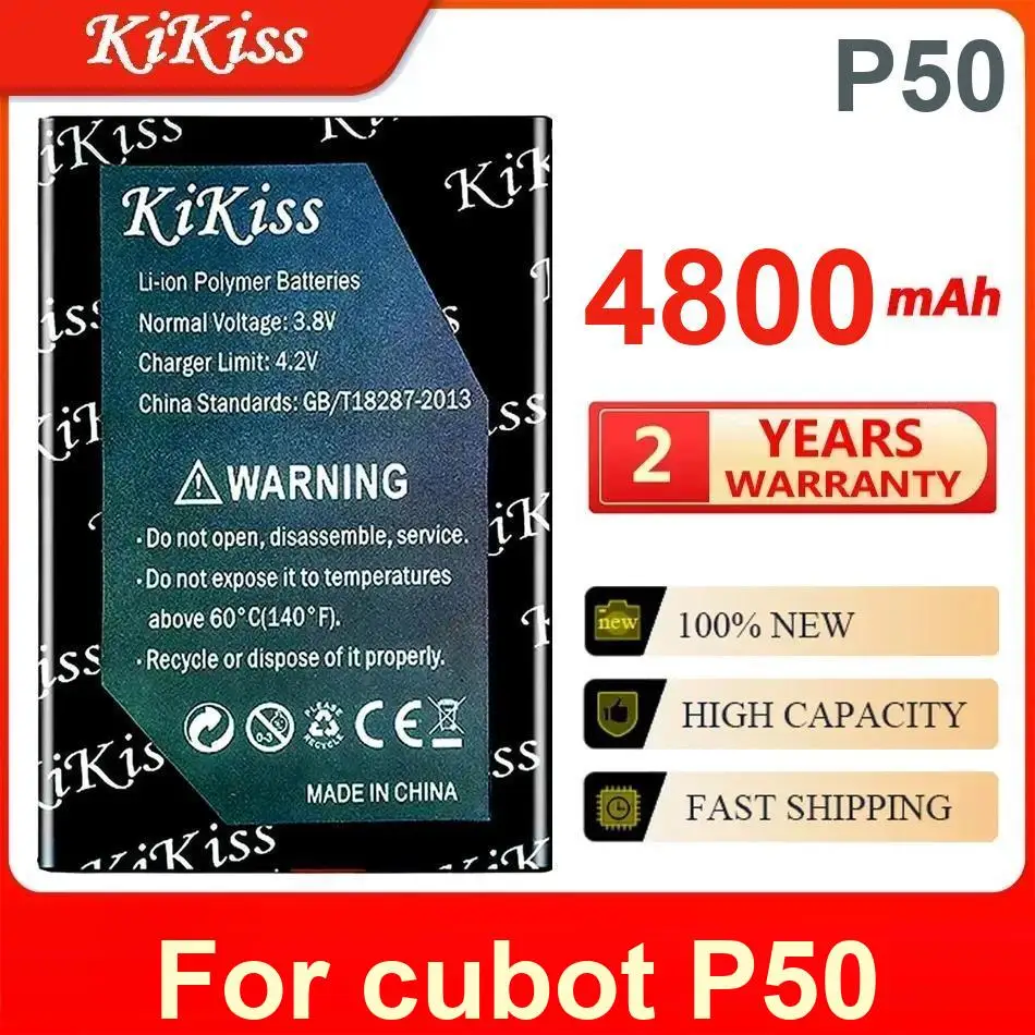 بطارية الهاتف المحمول القابلة لإعادة الشحن طويلة الأمد BAT201908T4400 لـ Doogee N20 Pro 5200Mah