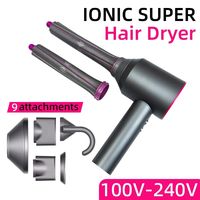 Leafless Hair Dryer Negative Ion hair care Professinal Quick Dry 220V Home Powerful Hairdryer Constant Anion Electric Hair Dryer