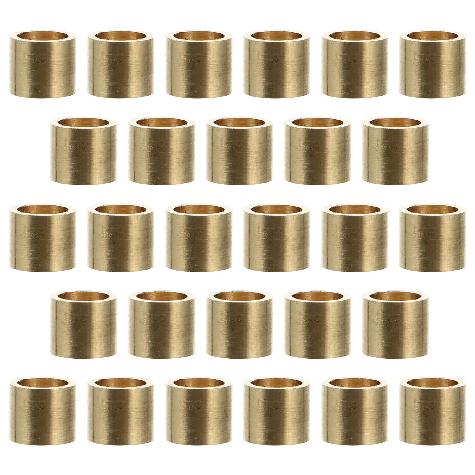 

20Pcs Copper Billiard Cue Hoops Premium Quality Portable Snooker Pool Cue Ferrules Fixing Mouthpieces Replacement Parts