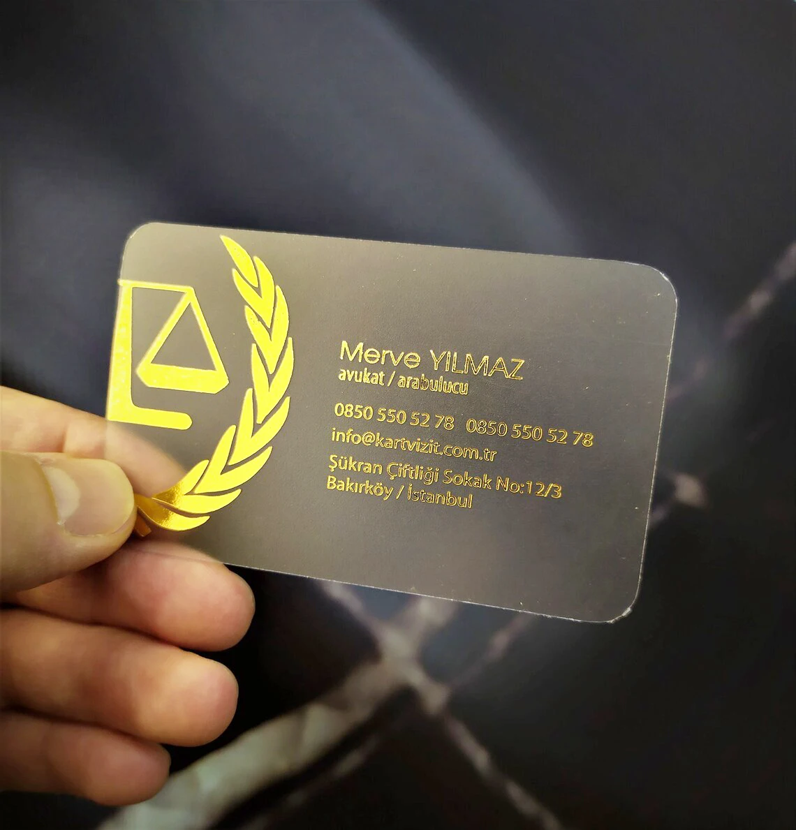 Custom Frosty Clear Transparent Plastic Business Cards Gold Foil Silver Stylish Visit Card Printing PVC Design for FREE LOGO