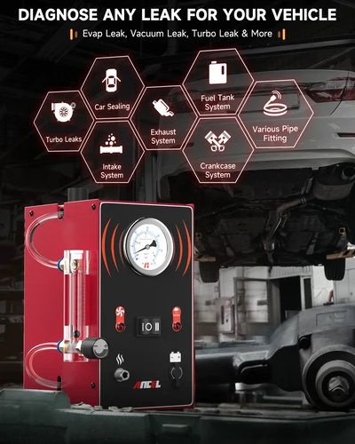 Imagen 2 del producto ANCEL S300 Coche Detector de Fugas de Humo EVAP Tubería Generador de Humo Analizador de Fugas de Tubería Probador Sistema EVAP Herramientas de Diagnóstico