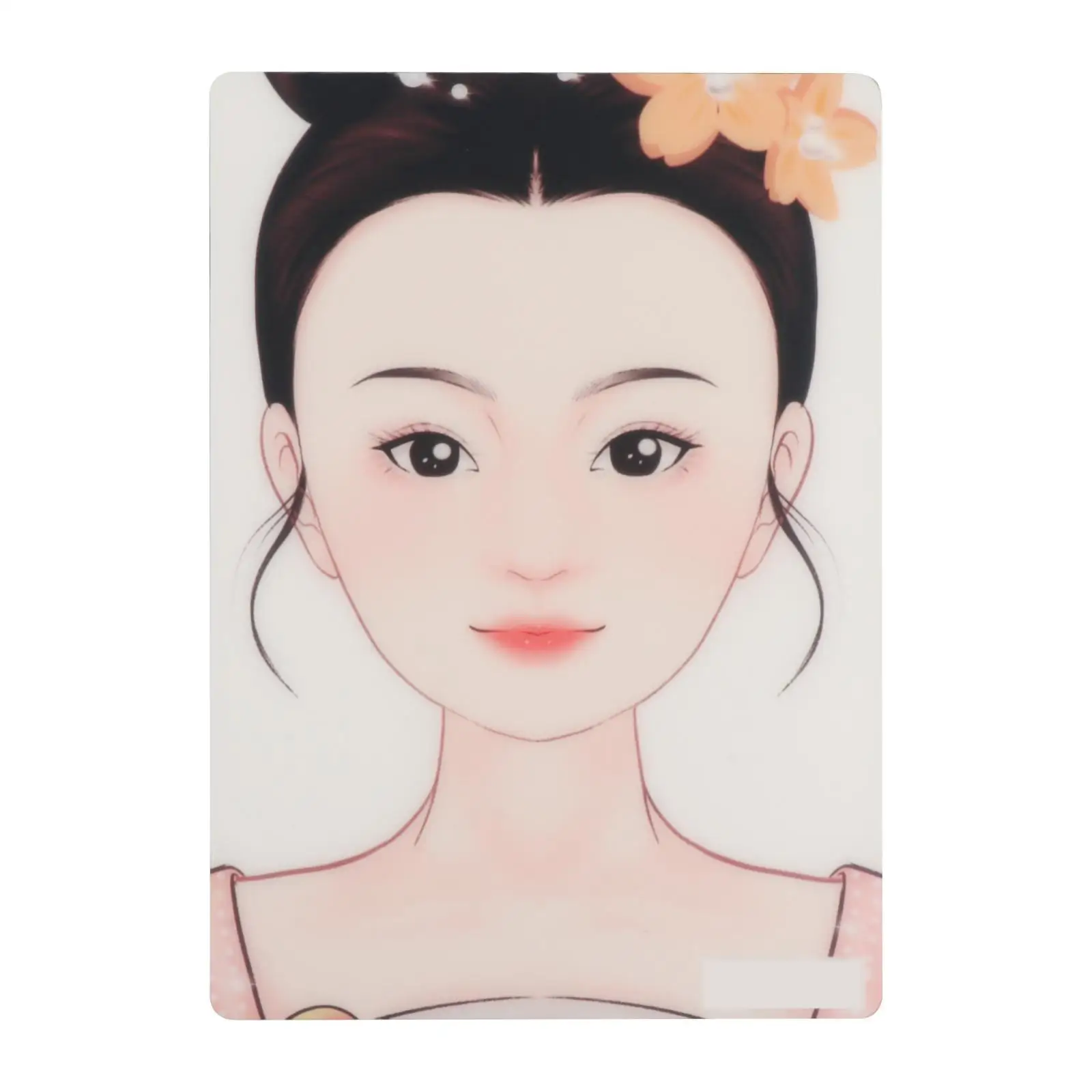 Make-up schilderij oefensjabloon wasbaar schilderij kunst display tool voor Kid Boy Face