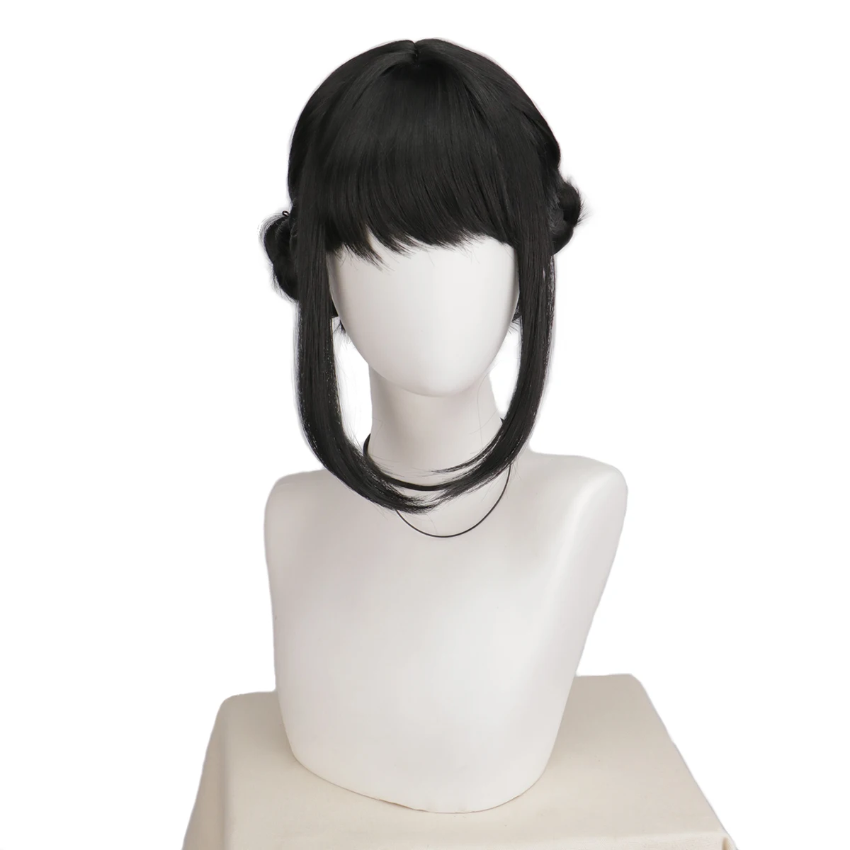 QQXCAIW Wig Cosplay Women Zoey Hair Cosplay Synthetic Wigs Halloween Party