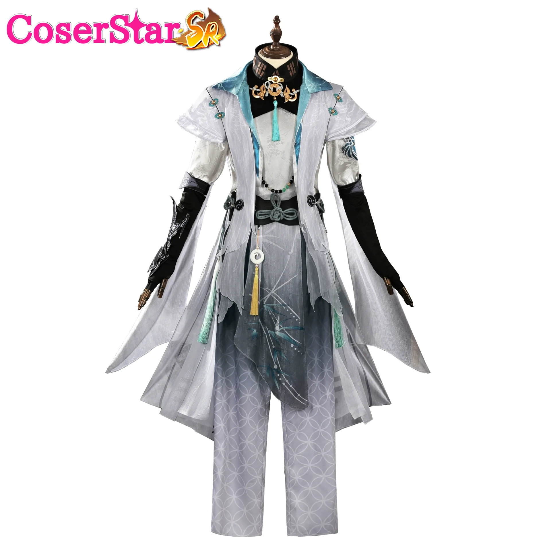 CoserStar-SR NARAKA:BLADEPOINT Wuchen Costume Cosplay Gioco di ruolo Vestito Halloween Carnevale Festa Abiti uniformi