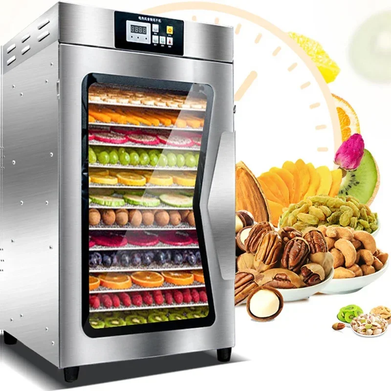 22 warstwa odwadniacz suszarka do żywności mięso jedzenie odwadniacz owoców ze stali nierdzewnej suszarka do owoców warzywa zwierzęta domowe mięso zioła