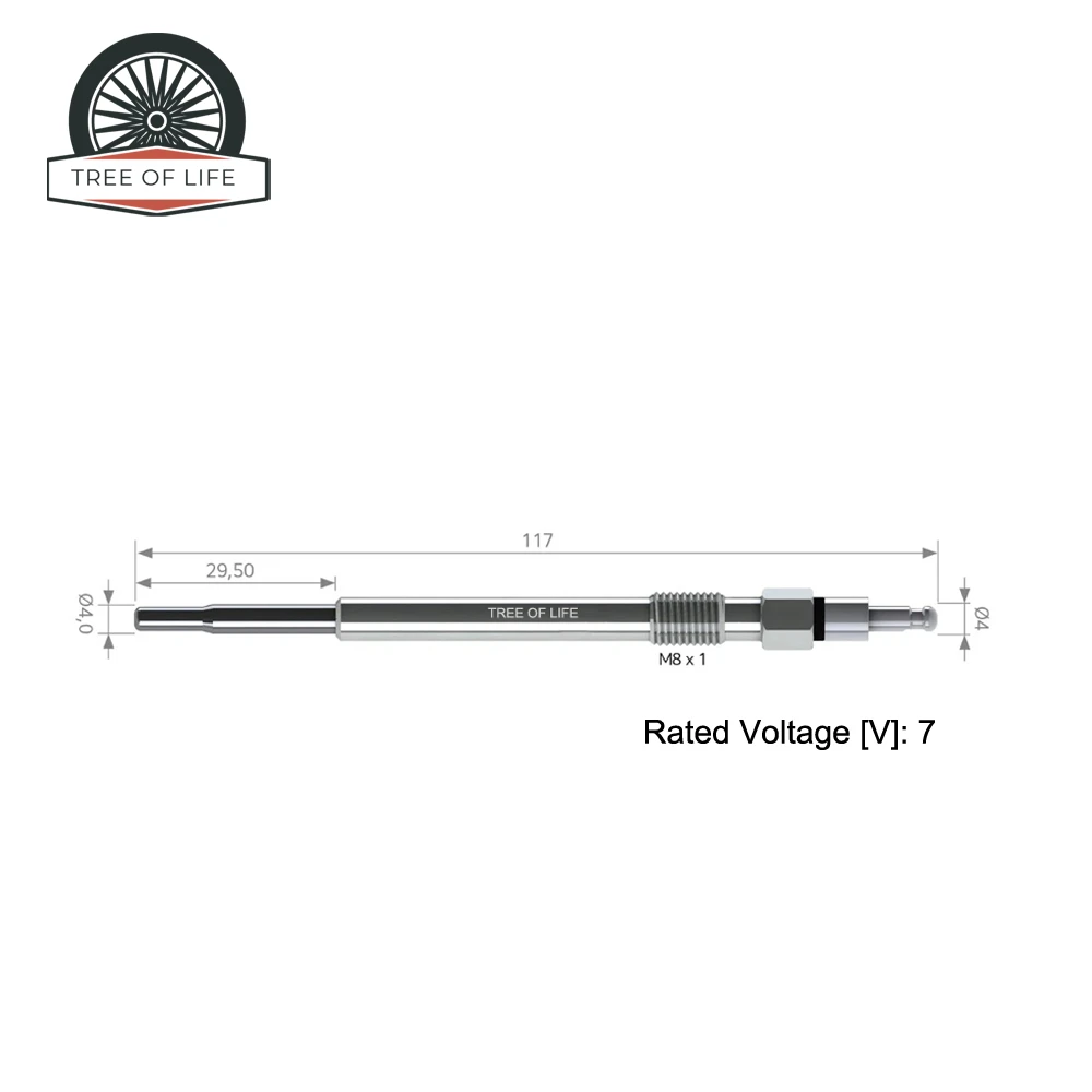 4X Glow Plugs 7V For SEAT ALTEA XL LEON TOLEDO III 2.0 TDI Mitsubishi GRANDIS OUTLANDER II LANCER VIII 2.0 DI-D 2007+ MN980406