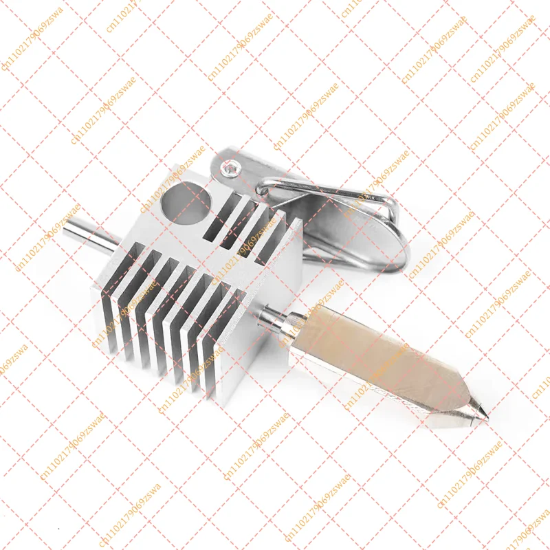 for Creality SPARKX i7 Replacement Hot End, Copper Alloy Heating Block with Hardened Steel Nozzle (0.2/0.4/0.6/0.8mm)