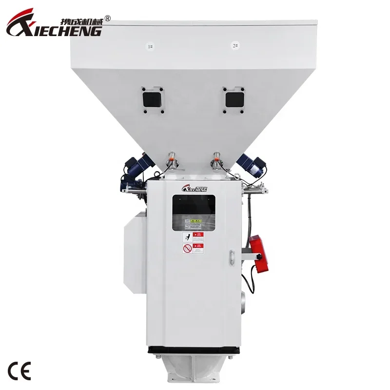 PLC Control Full Automatic Gravimetric Mixing Machine 3/4/5/6 Components Weigh Scale Gravimetric Batch Blender For Extruder