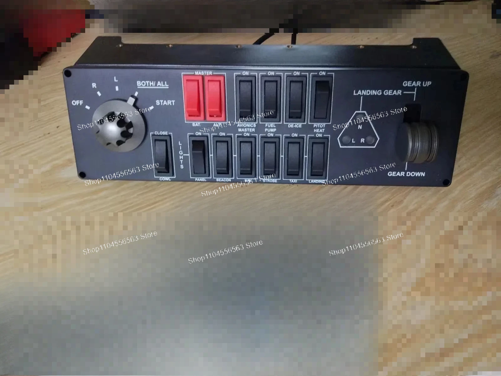 For Logitech Titanic Saitek's professional flight switch control panel simulates flight hardware peripherals