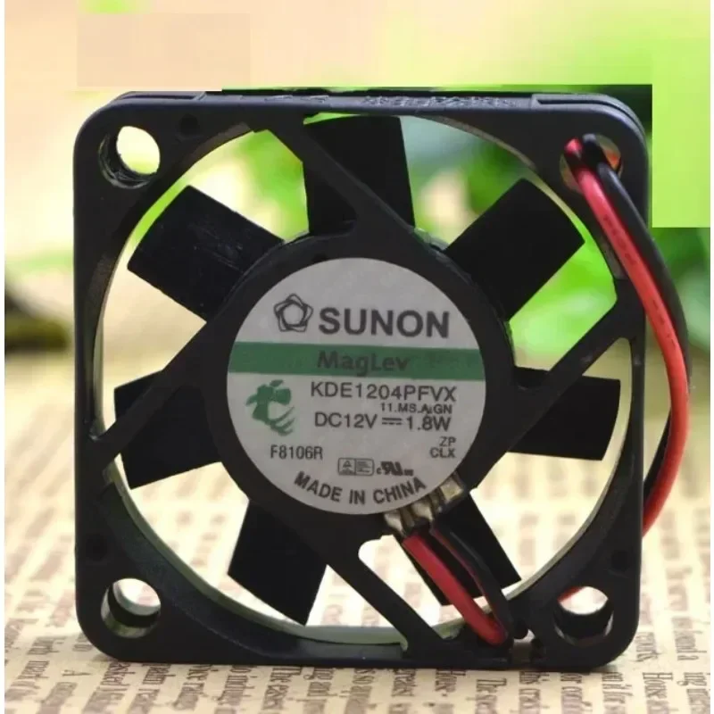 New Cooling Fan For SUNON KDE1204PFVX 12V 1.8W 2pin Server Inverter Axial Fan 4010 40*40*10mm