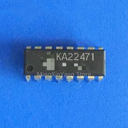 5 pezzi KA22471 DIP-16 Se chip IC circuito integrato amplificatore