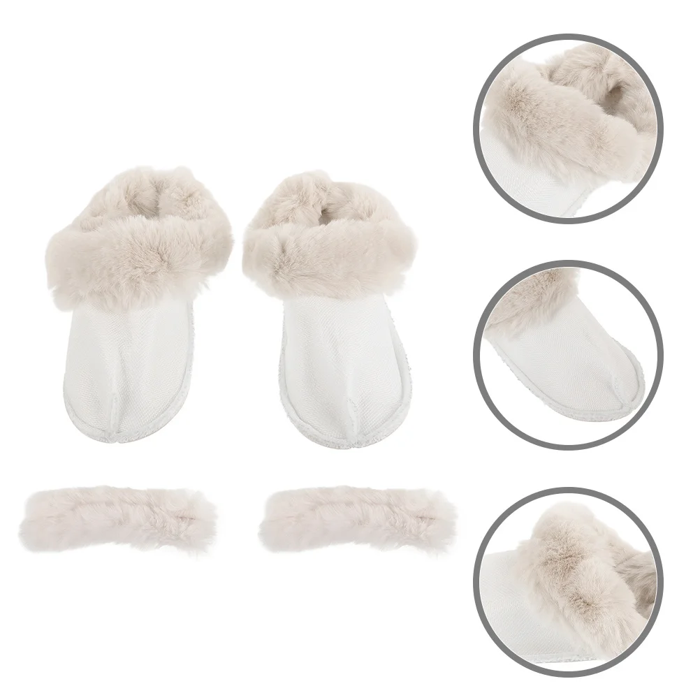 

Removable Shoes Liner Winter Clogs Thick Soft Warm Breathable Long Hair Replacement Inserts Detachable Slippers Liner