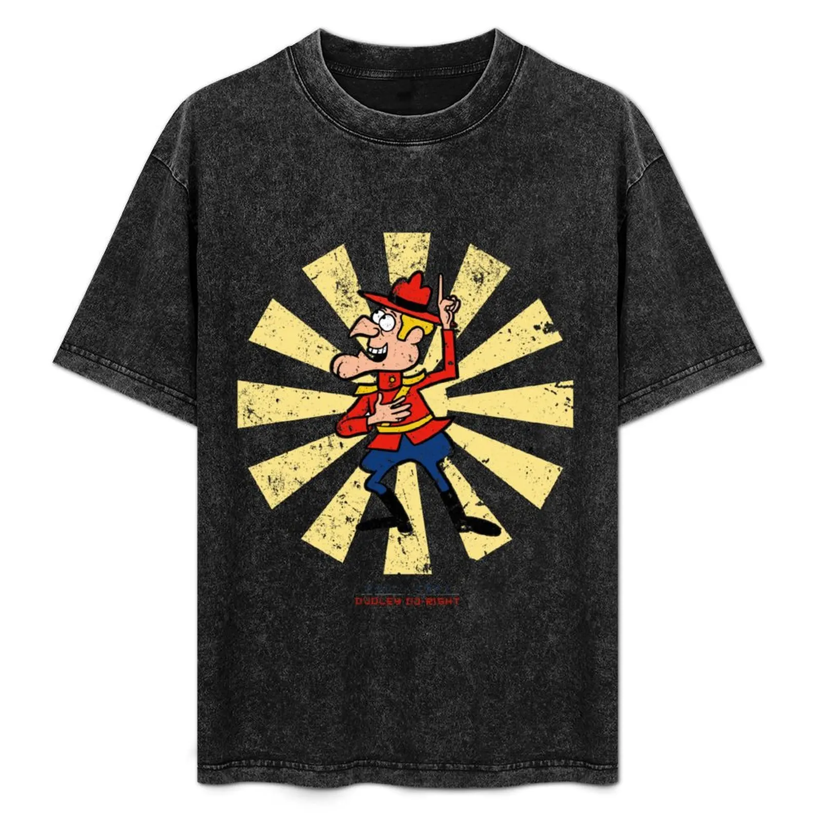 ダドリー・ドゥ・ライト-レトロ日本製tシャツ-速乾フィッシングtシャツ
