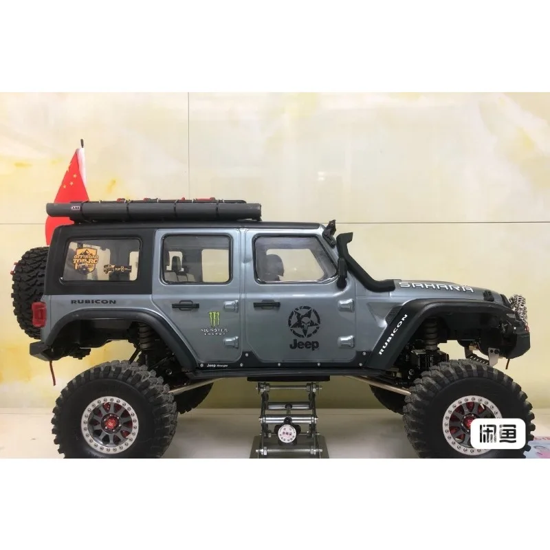 Symulowany model samochodu Stół do naprawy Stół podnośnikowy do samochodu gąsienicowego 1/10 RC SCX10 TRX4 Łatwy w sterowaniu KM Ruitai Naughty Dragon