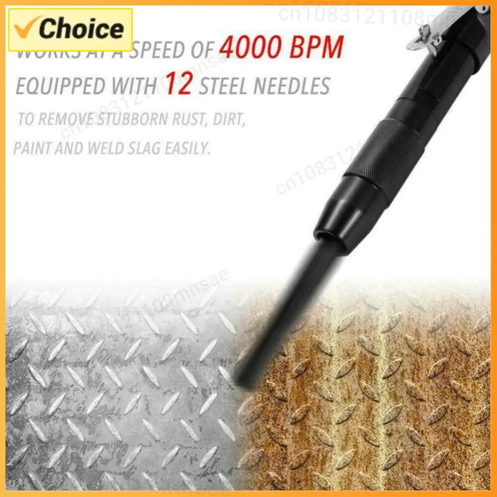 

Пневматический молоток 3 мм для удаления ржавчины и заусенцев, низкий уровень шума, 4000 уд/мин, для обслуживания автомобилей, из углеродистой стали