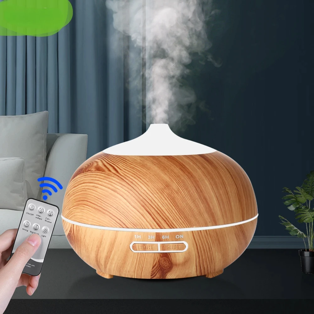 

LED Lamp Remote Control Cool Mist Maker Air Humidifier Essential Oil Diffuser Diffuser Fogger - Enhance Your Atmosphere With thi